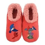 Snoozies Pairables Womens Slippers - House Slippers - Bird Bath - X-Large