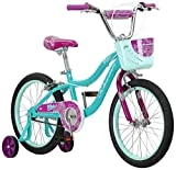 Schwinn Elm Girl's Bike, Featuring SmartStart Frame to Fit Your Child's Proportions, 18inches Wheels, Teal