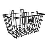 Sunlite Wire Lift-Off Front Basket, Black