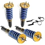MOSTPLUS Full Coilovers Struts Compatible for 2008-2012 Honda Accord/2009-2014 Acura TSX Shock Absorber Assembly (Set of 4)