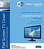 Kleer-Guard Flat Screen TV Cover. 65'x36' Fits Up to 60” Flat Screen TV