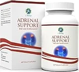 Adrenal Support - Cortisol Manager - A Complex Formula containing Rhodiola Rosea, Vitamin B12, B5, B6, Magnesium, Ginger Root Extract, Ashwagandha, Schizandra Berry, Licorice and More - Vegetarian