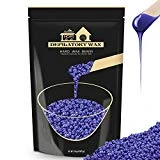 Hard Wax Beans, Lifestance Hair Removal Depilatory Waxing Beads for Brazilian Bikini, Armpits, Back and Chest, Legs, Eyebrow At Home Waxing for Women Men 450g/1lb Lavender