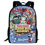 Jigbais Kids School Bags Tra-NSF-Orme-rs Res-cUE Bo-TS Backpacks Student Bookbag for Boys Girls