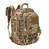 PANS Backpack for Men Large Military Backpack Tactical Waterproof Backpack for Work,School,Camping,Hunting,Hiking(Multicam)