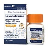 Levocetirizine 5 mg - Allergy Pills, 24 Hour Allergy and Sinus Relief - Allergy Medicine, 90 Tablets