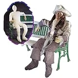 Lifesize Posable Dummy 6 Ft Full Size with Hands Haunted House Halloween Prop