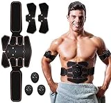 Abs Stimulator, Muscle Toner - Abs Stimulating Belt- Abdominal Toner- Training Device for Muscles- Wireless Portable to-Go Gym Device- Muscle Sculpting at Home- Fitness Equipment for at-Home Workouts