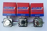 Accumax Solenoids set of 3 with Coupling Nuts Included for Low Rider & More USA MADE