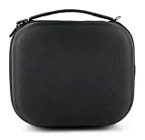 DURAGADGET Matte Black Tough EVA Storage Case (Headphones NOT Included) - Compatible with Sumvision Psyc Wave ZX Wireless Wired Bluetooth Stereo Headphones