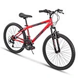Huffy Bicycle Company Huffy Hardtail Mountain Bike, Summit Ridge 24-26 inch 21-Speed, Lightweight - 74808