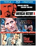 American History X / A History of Violence / True Romance (Triple Feature) [Blu-ray]