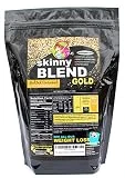 Skinny Blend Gold! Best Tasting Protein Shake for Women, Delicious Smoothie- Weight Loss -Low Carb Diet Supplement - Weight Control - (30 Servings, Salted Caramel)
