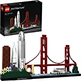 LEGO Architecture Skyline Collection 21043 San Francisco Building Kit includes Alcatraz model, Golden Gate Bridge and other San Francisco architectural landmarks (565 Pieces)