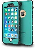 ImpactStrong iPhone 6 Waterproof Case [Fingerprint ID Compatible] Slim Full Body Protection Cover for Apple iPhone 6 / 6s (4.7') - Ocean Blue