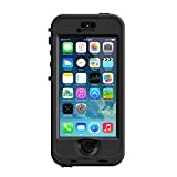 LifeProof NÜÜD SERIES Waterproof Case for iPhone 5/5s/SE - Retail Packaging - BLACK (BLACK/SMOKE)