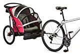Schwinn Joyrider Double Bicycle Trailer, Red