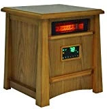 Lifesmart Corp Lifelux Series Ultimate 8 Element Extra Large Room Infrared Deluxe Wood Cabinet & Remote