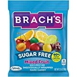 Brach's Sugar Free Mixed Fruit Hard Candy, Individually Wrapped, 3.5 Ounce, Pack Of 12,