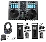 Gemini G2V 2-Channel USB/MIDI Virtual DJ Controller w/Mixer+Headphones+(2) Mics
