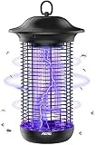 Aerb Bug Zapper 18W for Outdoor Indoor, 4000V Mosquito Zapper, Electric Mosquito Killer Lamp Quickly Kills Mosquitoes, Waterproof Fly Insects Trap for Backyard, Effective Protection Area of 65㎡