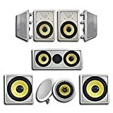 Acoustic Audio HD726 in-Wall/Ceiling Home Theater Surround 7.2 Speaker System