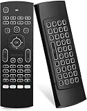 Air Mouse Yalanle MX3 Mini Wireless Keyboard, 2.4G Backlit Fly Air Mouse Remote Control, Infrared Remote Control Learning Fit Android Smart TV Box,Xbox 360,PC, PS3,Projector,HTPC,Pad,Notebook etc…