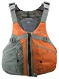 Stohlquist Women's Flo Life Jacket/Personal Floatation Device (Orange/Gray, X-Small/Small)