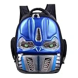 Kids Transformers Shape School Backpack Rucksack Sapphire Age4-6