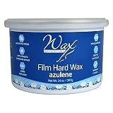 Wax Necessities Waxness Azulene Stripless Hard Wax Tin 14 Ounces