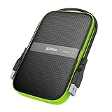 Silicon Power 2TB Rugged Portable External Hard Drive Armor A60, Shockproof USB 3.0 for PC, Mac, Xbox and PS4, Black