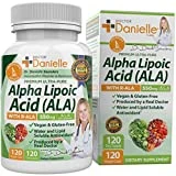 Alpha-Lipoic Acid by Dr. Danielle, Neuropathy Support, Non-GMO, Gluten-Free, Vegan, Soy-Free, Promotes Healthy Blood Sugar, Alpha R Lipoic Acid R-ALA, R-ALA, 120 Veggie Caps