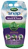 Scotts Snap Pac Southern Weed and Feed - Use with Scotts Snap Spreader - Kills Dollarweed, Clover and Other Listed Lawn Weeds - Feeds and Strengthens Against Heat and Drought - Covers 4,000 sq. ft.