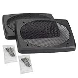 Magnadyne G69D-Pair 6'x9' Speaker Grill - Black Wire Mesh