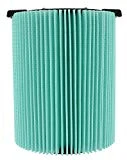 Ridgid VF6000 Genuine Replacement 5-Layer Allergen, Fine Dust, and Dirt Wet/Dry Vac Filter for Ridgid 5-20 Gallon Vacuums