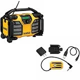 DeWalt DCR015 12V/20V Work Site Charger Radio & DeWalt DCR002 Bluetooth Adaptor