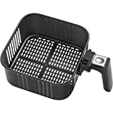 Air Fryer Replacement Basket 5.8QT For COSORI Black CP158-AF, CS158 & CO158 Air Fryers, Non-Stick Fry Basket, Dishwasher Safe, FDA Compliant, C158-FB