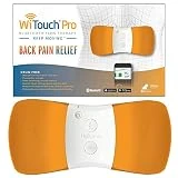 WiTouch Pro TENS Unit for Back Pain Relief, Largest Treatment Area with Highest Power Output Allowed, Includes 3 Pairs of Gel Pads (Orange)