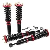 Coilover Struts Spring Shocks Adjustable Coilovers Suspension coilover springs Absorber Coil Spring Shocks and Struts Full Set Kits ECCPP fit for 2004-2008 Acura TSX /2003-2007 Honda Accord