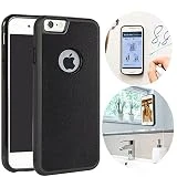 CloudValley Anti Gravity iPhone 6 Plus Case, iPhone 6S Plus Phone Case Magical Nano Stick to Glass, Whiteboards, Tile and Smooth Flat Surfaces for Apple iPhone 6 Plus(2014)/ iPhone 6S Plus(2015)-Black