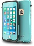 CellEver iPhone 6 / 6s Case Waterproof Shockproof IP68 Certified SandProof Snowproof Full Body Protective Cover Fits Apple iPhone 6 and iPhone 6s (4.7') - Ocean Blue
