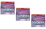 Sominex Maximum Strength Night Time Sleep-Aid | Diphenhydramine HCI | 16-Caplets per Pack | 3-Pack