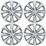 BDK Hubcaps Wheel Covers for Toyota Corolla 16” – Four (4) Pieces Corrosion-Free & Sturdy – Full Heat & Impact Resistant Grade – Replacement, 4 Pack