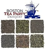 Boston Tea Party Tea Sampler, 6 Assorted Loose Leaf Tea Sampler, All The Historical Teas Thrown Over During The Boston Tea Party, Approx. 90+Cups