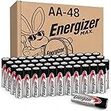 Energizer AA Batteries (48 Count), Double A Max Alkaline Battery